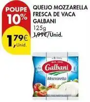 Pingo Doce Galbani - queijo mozzarella fresca de vaca promoção