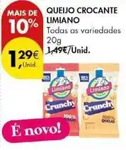 Pingo Doce Limiano - queijo crocante promoção