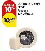 Pingo Doce Queijo de cabra promoção