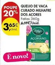 Pingo Doce Milhafre - queijo de vaca curado promoção