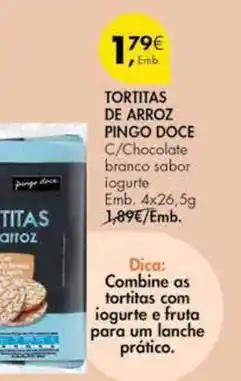 Pingo Doce Pingo doce - tortitas de arroz promoção