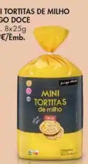 Pingo Doce Mini - tortitas de milho promoção