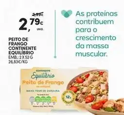 Continente Bom dia Continente - peito de frango promoção