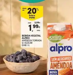 Continente Bom dia Alpro - bebida vegetal promoção