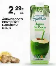 Continente Bom dia Continente - água de coco promoção