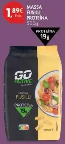Pingo Doce Massa fusilli proteina promoção