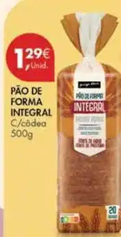 Pingo Doce Purina - pão de forma integral promoção