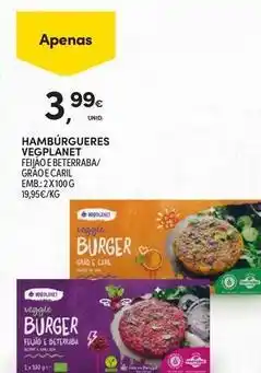 Continente Bom dia Hamburgueres vesp lanet promoção