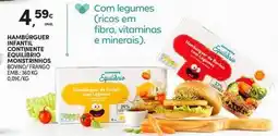 Continente Bom dia Continente - hamburger infantil equilibrio promoção
