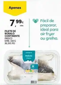 Continente Bom dia Aqui é fresco - filete de robalo continente promoção