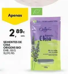 Continente Bom dia Origens bio - sementes de chia promoção