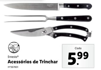 Lidl Ernesto Acessórios de Trinchar promoção
