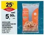 Continente Bom dia Continente - miolo de camarao 60/80 selvagem promoção