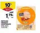 Continente Bom dia Continente - peito de frango promoção