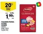 Continente Bom dia Nobre - fiambre perna extra promoção