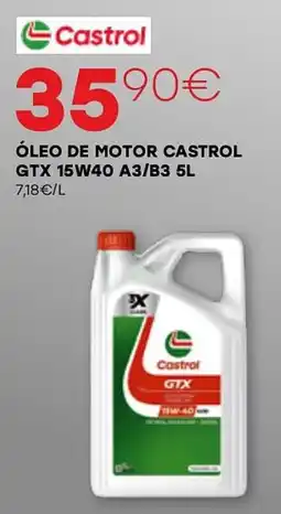 Roady óleo de motor castrol gtx 15w40 a3/b3 promoção