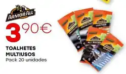 Roady Armorall toalhetes multiusos promoção
