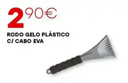 Roady rodo gelo plástico c/ cabo eva promoção
