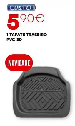 Roady Custo tapete traseiro pvc 3d promoção