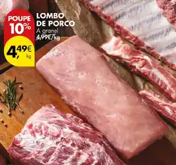 Pingo Doce Lombo de porco promoção
