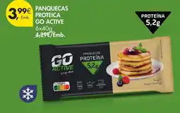 Pingo Doce Panquecas proteica go active promoção