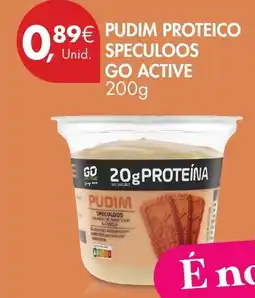 Pingo Doce Pudim proteico speculoos go active promoção