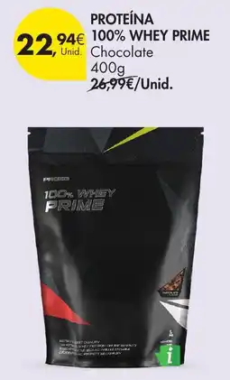 Pingo Doce Proteína 100% whey prime promoção