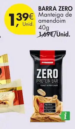Pingo Doce Barra zero manteiga de amendoim promoção
