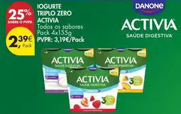 Pingo Doce Iogurte triplo zero activia promoção