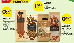 Pingo Doce Massa integral pingo doce promoção