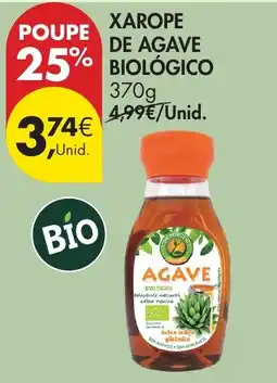 Pingo Doce Xarope de agave biológico promoção