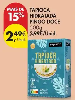 Pingo Doce Tapioca hidratada pingo doce promoção
