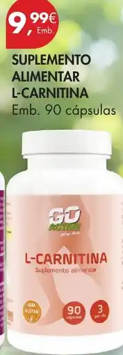 Pingo Doce Go active l-carnitina promoção