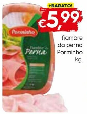 Bolama Fiambre da Perna Porminho promoção