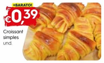 Bolama Croissant Simples promoção