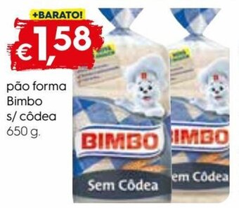 Bolama Pão Forma Bimbo s/Côdea 650g promoção