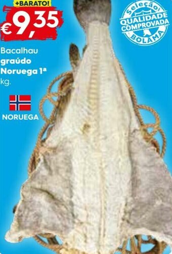 Bolama Bacalhau Graúdo Noruega 1ª promoção