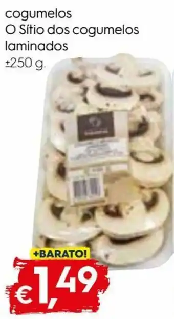 Bolama Cogumelos o Sítio dos Cogumelos Laminados 250g promoção