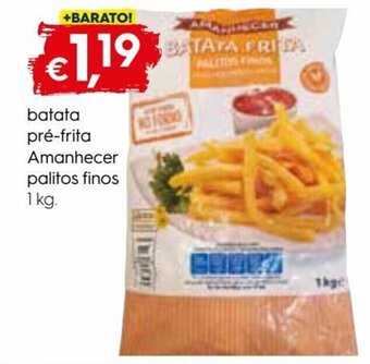 Batata Pré-Frita Amanhecer Palitos Finos 1kg