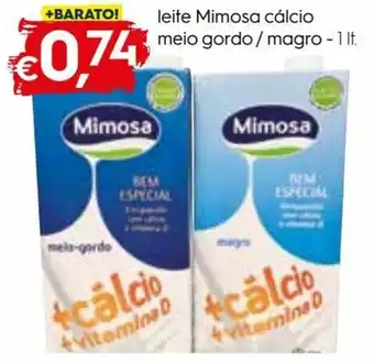 Bolama Leite Mimosa Cálcio Meio Gordo/Magro 1L promoção