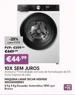 Radio Popular Hisense - maquina lavar secar wd338045bw3 promoção