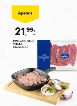 Continente Preguinho de vitela branca promoção