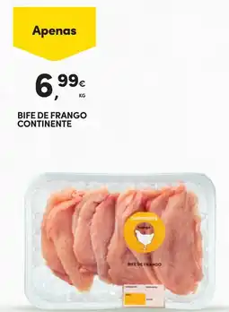 Continente Bife de frango continente promoção