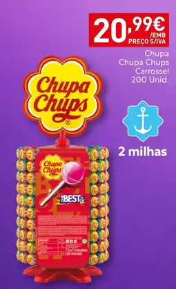 Recheio Chupa Chups Carrossel promoção