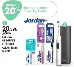 Pingo Doce escova de dentes elétrica clean smile black promoção
