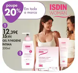 Pingo Doce Isdin woman gel p/higiene íntima promoção