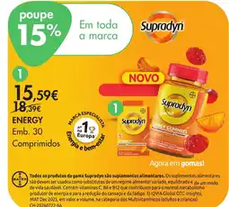 Pingo Doce Supradyn Energy Gummies promoção