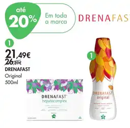 Pingo Doce Drenafast original promoção