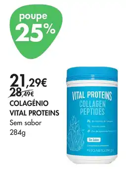 Pingo Doce Colagénio vital proteins sem sabor promoção