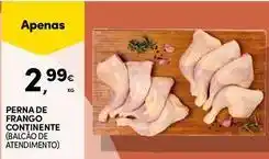 Continente Bom dia Continente - perna de frango promoção
